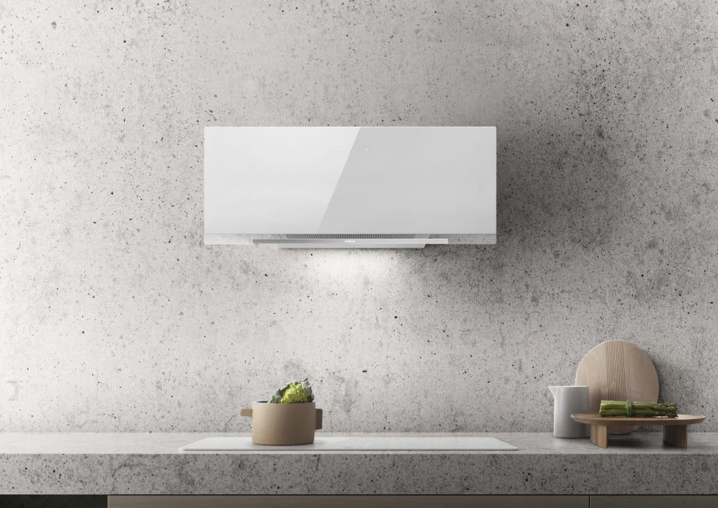 Witte Wanddampkap Elica APLOMB WH/A/90 – Stijlvol en Functioneel