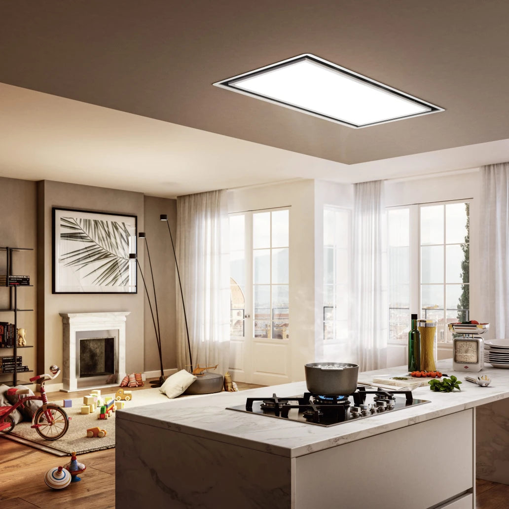 Elica SKYDOME H30 A/100 – Plafondafzuigkap met Ledverlichting