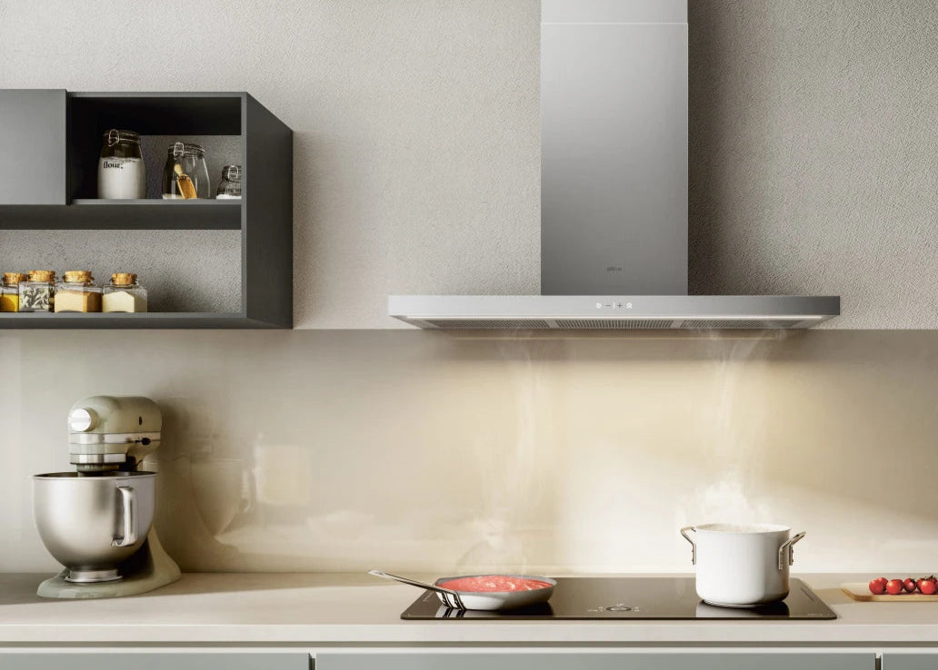 Elica THIN IX/A/90 – 90 cm T-vormige Wandafzuigkap RVS