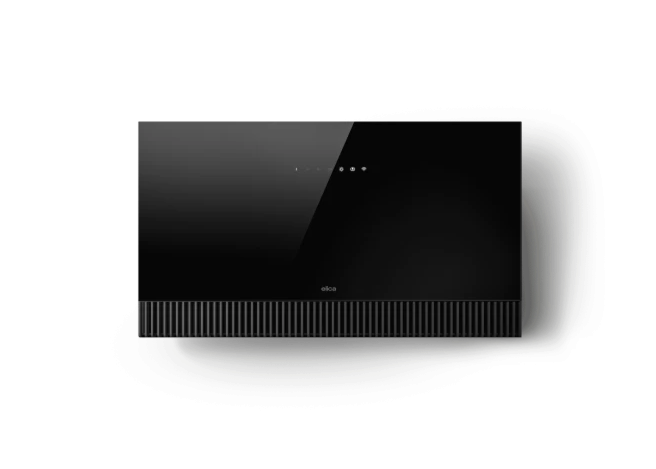 Elica SUPER PLAT BL/F/80 – 80 cm Zwarte Afzuigkap met Slimme Connectiviteit