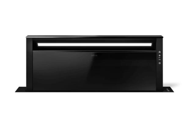 GETUP BL MAT/A/90 – Mat Zwarte Downdraft Afzuigkap met Wi-Fi