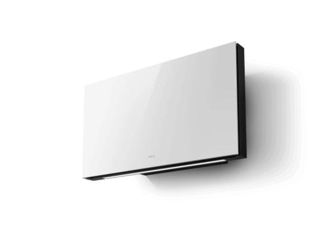 Elica PLAT WH/F/80 – Luxe Wandafzuigkap in Witte Afwerking met Slimme Technologie