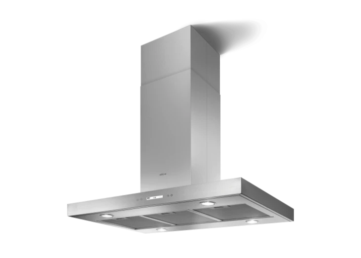 SPOT PLUS ISLAND IX/A/90 Eilandafzuigkap | Modern Design in RVS