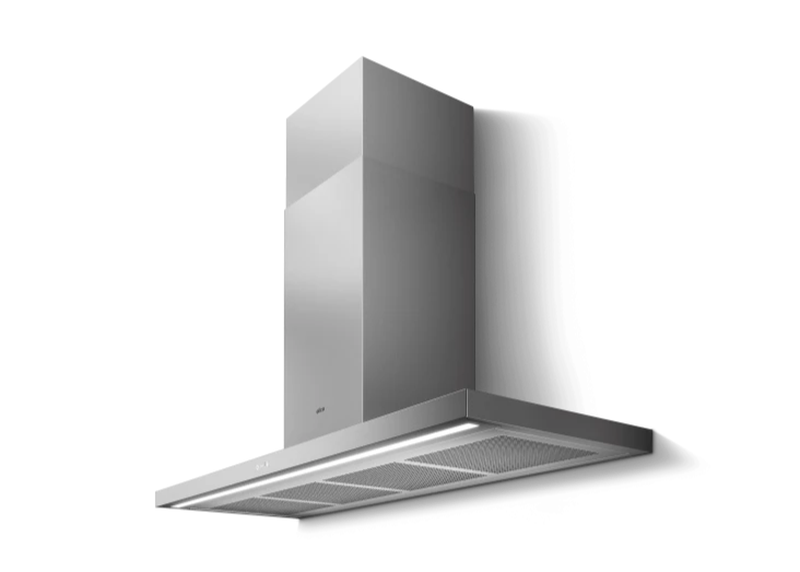 Elica THIN IX/A/120 – Moderne Roestvrijstalen Wanddampkap 120 cm