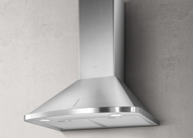 Moderne Elica SUN LITE IX/A/60 wanddampkap van 60 cm in roestvrij staal, ideaal voor compacte keukens