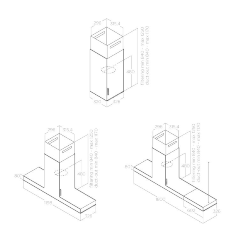 Naadloos design van de Elica HAIKU ISLAND WH/A/180 met geavanceerde afzuigfuncties