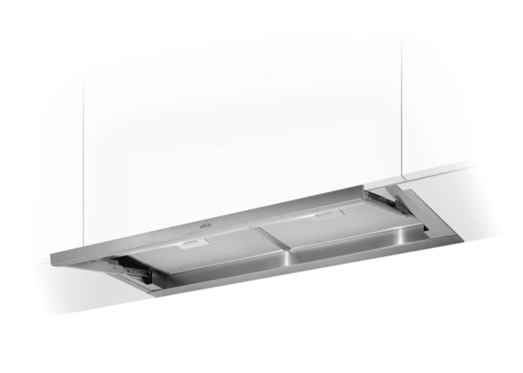 LEVER IX/A/116 inbouwdampkap van Elica met minimalistisch design en efficiënte afzuiging.