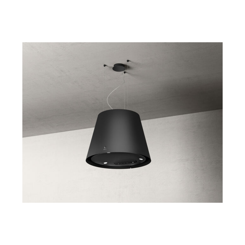 EASY UX WH/F/50 – Witte Ronde Hangafzuigkap met Ergonomisch Design