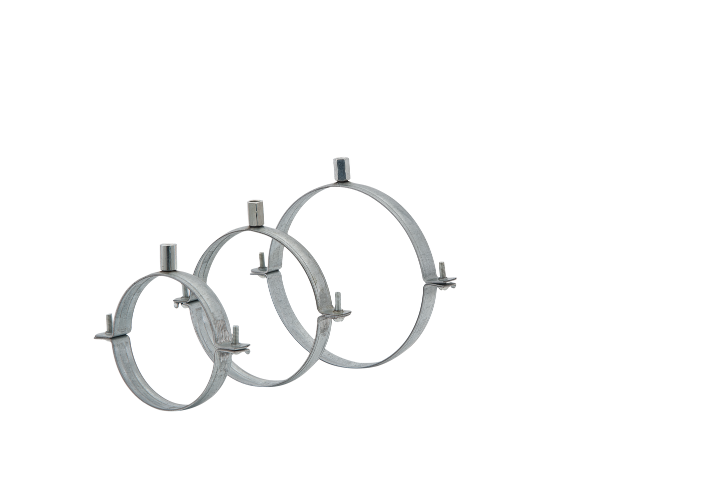 Ophangbeugels ronde kanaalsystemen 125 Ø