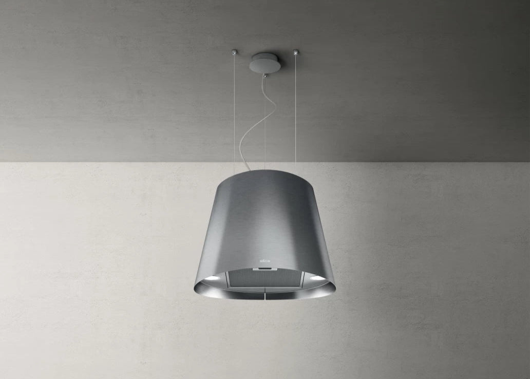 JUNO IX/F/50 – Elegante RVS Hangdampkap met Krachtige Afzuiging