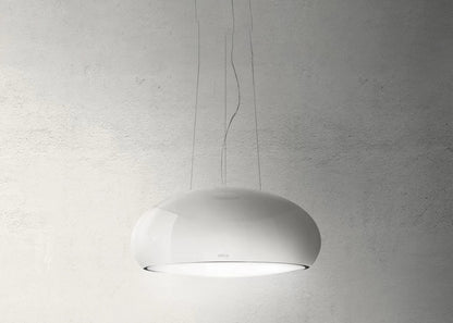 Elica SEASHELL WH/F/80 – Hangende Witte Dampkap-Lamp voor Moderne Keukens