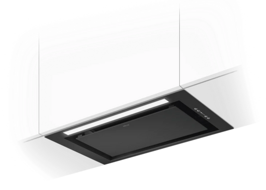 LANE BL MAT/A/72 Inbouwdampkap Elica | Zwart Matte Afzuigkap voor Hangkastmontage