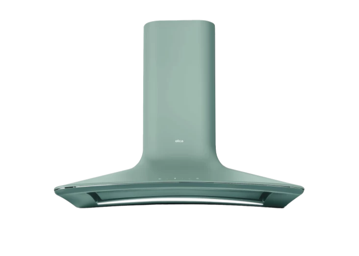 Elica SWEET SAGE /F/85 – Wandafzuigkap in zachte groene kleur
