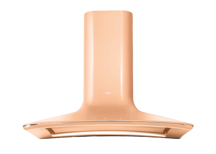 Elica SWEET PEACH FUZZ/F/85 – Bijzondere wandafzuigkap met Peltrox Effect