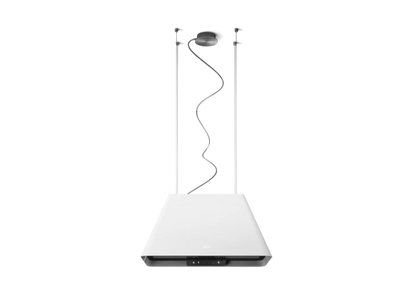IKONA LIGHT WH/F/60 – Piramidevormige Mat Witte Afzuigkap
