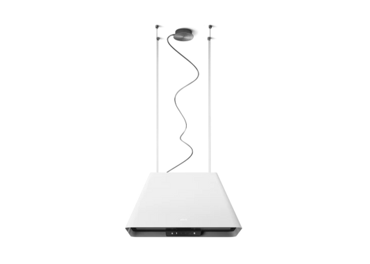 IKONA LIGHT WH/F/60 – Piramidevormige Mat Witte Afzuigkap