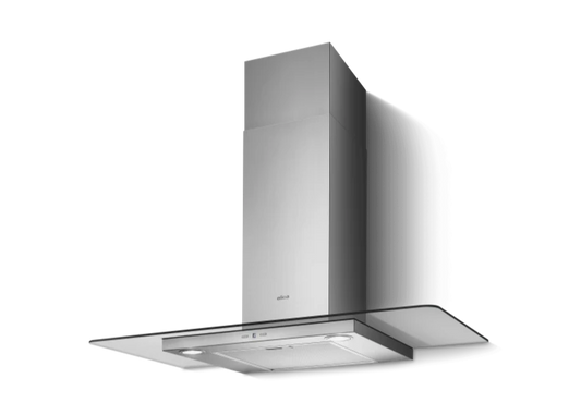 Elica TRIBE A IX/A/90 – 90 cm Wandafzuigkap van Roestvrij Staal en glas