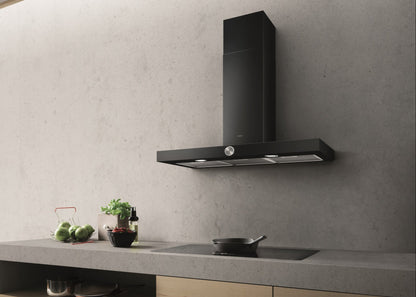 Elica LOL BL/A/90 MOON EDITION – Mat Zwarte Wandafzuigkap 90 cm