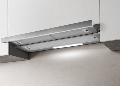 Elica ELITE 35 GRIX/A/90 – Moderne Dampkap in Grijs en Roestvrij Staal - 90CM