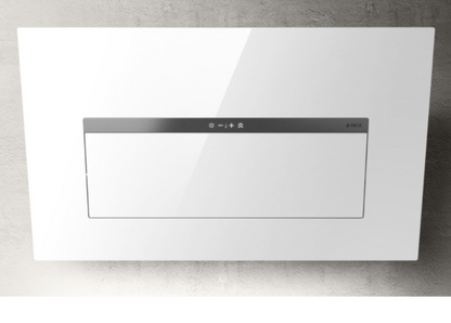 Elica BLOOM-S WH/A/85 witte hangende dampkap voor kookeilanden, 85 cm breed.