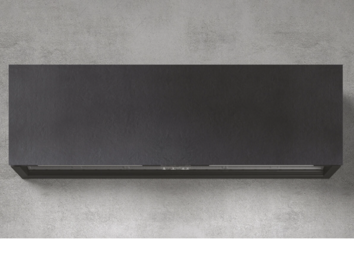 Elica RULES DEKT/F/120 – Design dampkap met Dekton Nero Sirius-afwerking