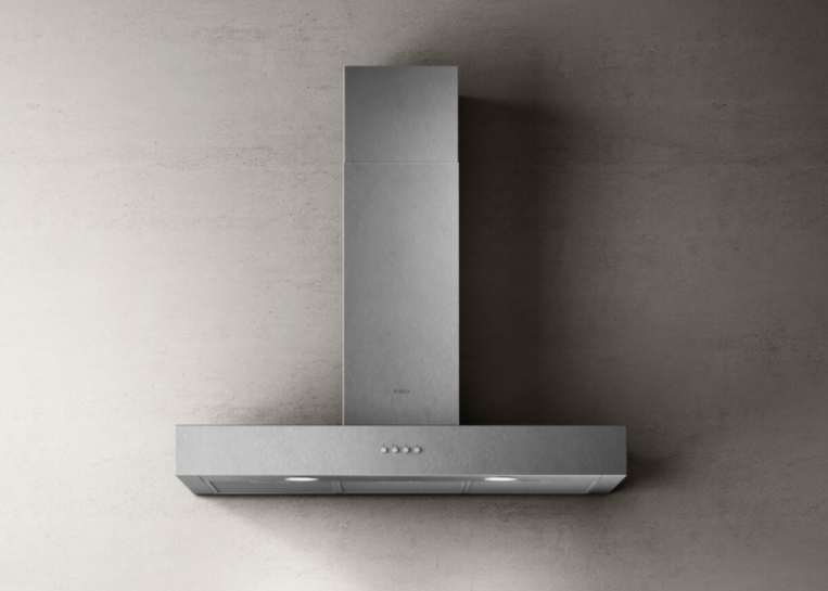 Elica SPOT URBAN CAST IRON/A/90 – 90 cm wandafzuigkap met gietijzer effect.