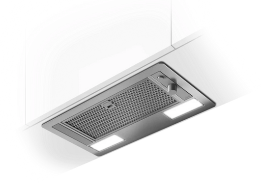 ERA S IX/A/52 inbouwdampkap van Elica in roestvrij staal voor kastmontage, met een strak design