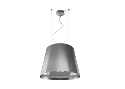 JUNO IX/F/50 ronde roestvrijstalen hangdampkap met strakke en moderne uitstraling
