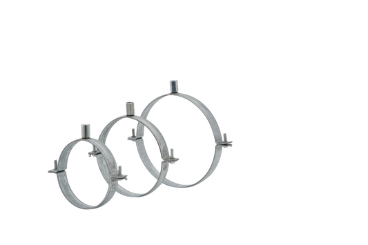 Ophangbeugels ronde kanaalsystemen 150 Ø